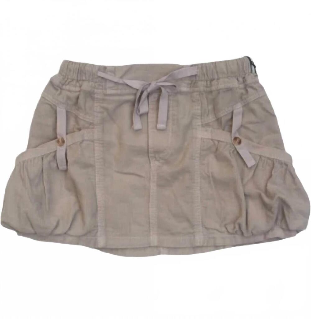 NEW TENLY girls' corduroy skirt in latte